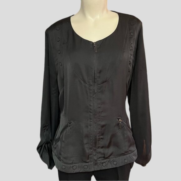 Adam Jacobs Lightweight Zip Up Jacket - Picture 1 of 16